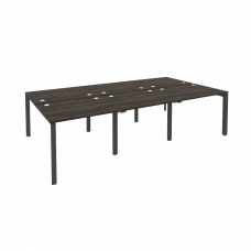 Onix Рабочая станция на П-образном м/к O.MP-D.RS-6.1.8 Дуб Мали/Металл Антрацит 2940*1635*750