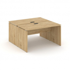 Style Project Рабочая станция 2-х сторон. SN-D.DRS-002 Тиквуд Светлый/Черная Заглушка 1180*1232*750