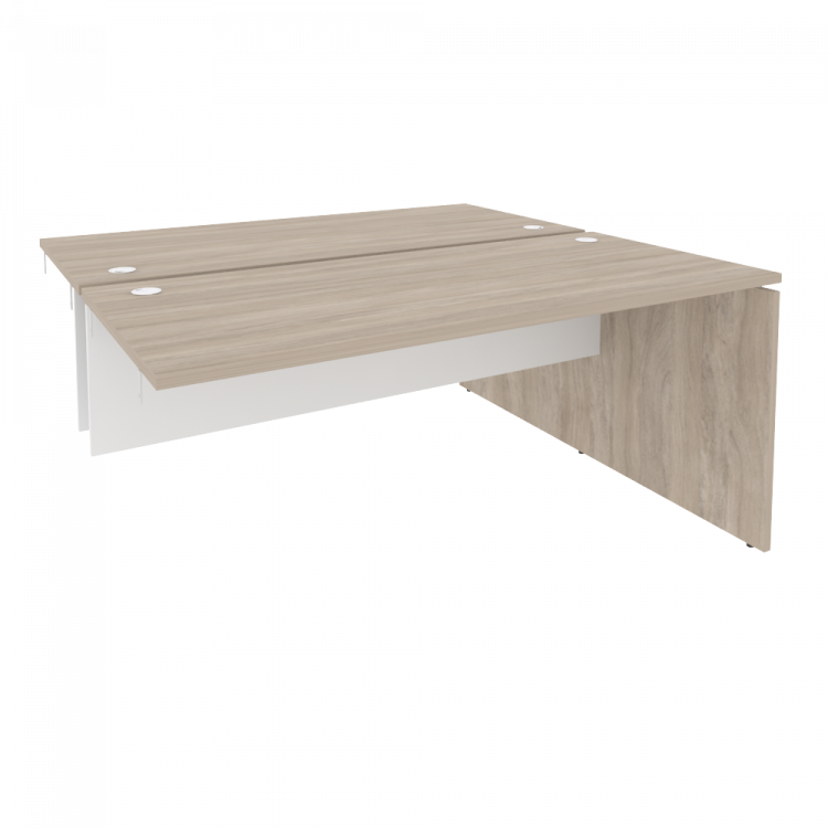 Onix Наборный элемент рабочей станции O.2.NRS-4.7 Дуб Аттик/Белый Бриллиант 1580*1475*750