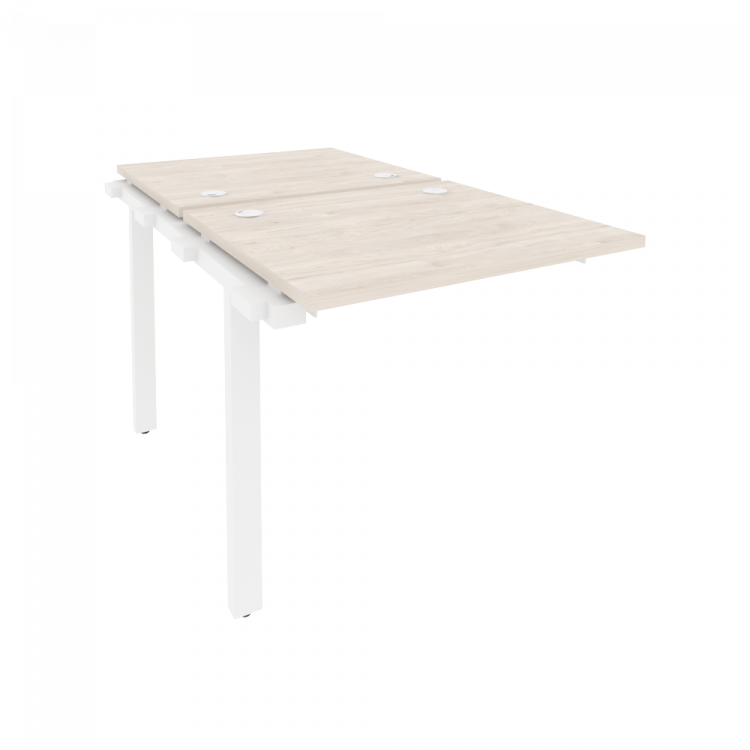 Onix Наборный элемент рабочей станции на м/к O.M-2.NRS-0.7 Денвер Светлый/Металл Белый 780*1475*750