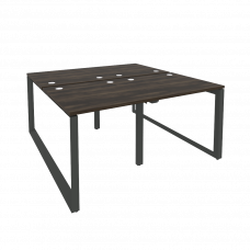 Onix Рабочая станция на О-образном м/к O.MO-D.RS-4.0.8 Дуб Мали/Металл Антрацит 1560*1635*750