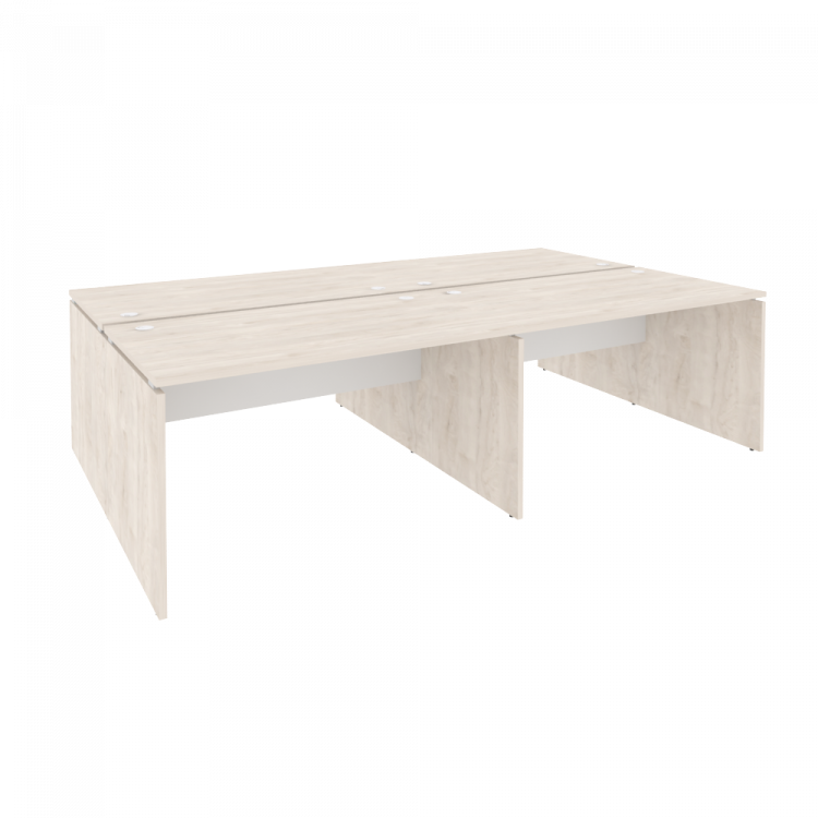 Onix Рабочая станция O.D.RS-4.3.8 Денвер Светлый/Белый Бриллиант 2760*1635*750