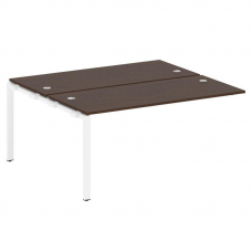 Metal System Проходной элемент рабочей станции на П-образном м/к БП.ПРС-СП-2.4 Венге Цаво/Металл Бел