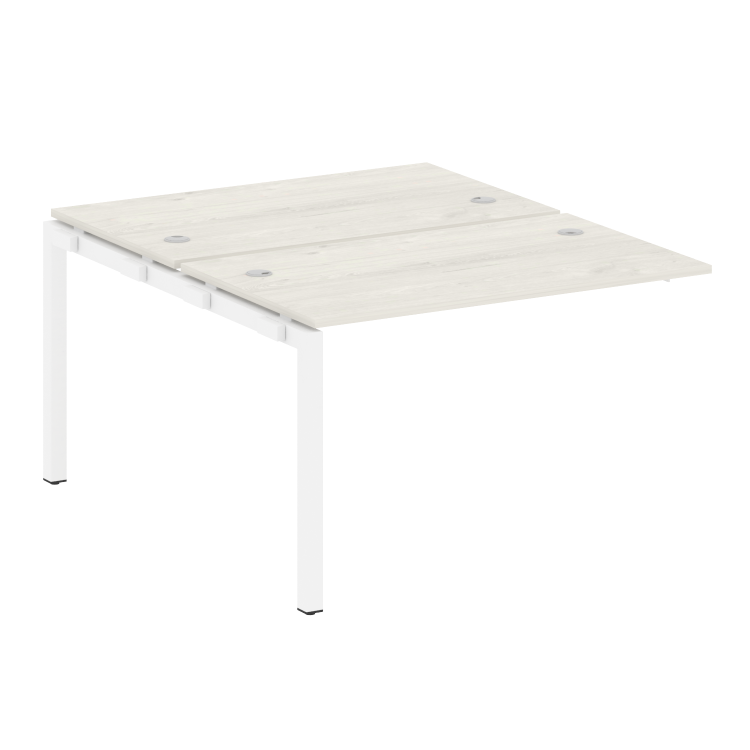 Metal System Quattro Проходной элемент рабочей станции на П-образном м/к 50БП.ПРС-СП-2.2 Дуб Наварра