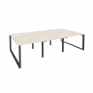 Onix Рабочая станция на О-образном м/к O.MO-D.RS-6.1.8 Денвер Светлый/Металл Антрацит 2940*1635*750
