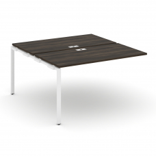 Concept Двойной наборный элемент рабочей станциии CN.DNRS-003 Дуб Мали/Металл Белый 1380*1480*750