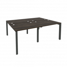 Onix Рабочая станция на П-образном м/к O.MP-D.RS-4.1.8 Дуб Мали/Металл Антрацит 1960*1635*750