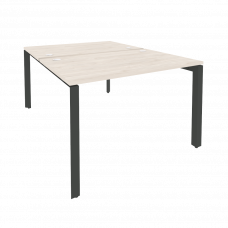 Onix Рабочая станция на П-образном м/к O.MP-D.RS-2.2.8 Денвер Светлый/Металл Антрацит 1180*1635*750