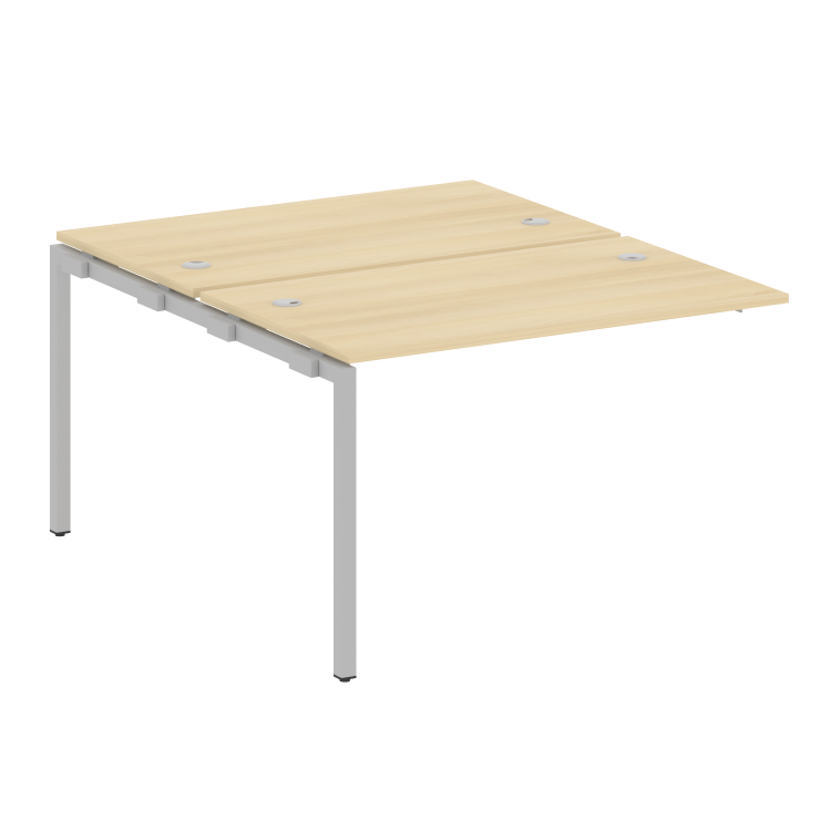 Metal System Quattro Проходной элемент рабочей станции на П-образном м/к 40БП.ПРС-СП-2.2 Акация Лорк