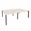 Onix Рабочая станция на П-образном м/к O.MP-D.RS-4.2.8 Денвер Светлый/Металл Антрацит 2360*1635*750