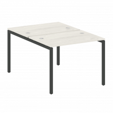 Metal System Quattro Рабочая станция на П-образном м/к 40БП.РАС-СП-2.1 Дуб Наварра/Металл Антрацит 1