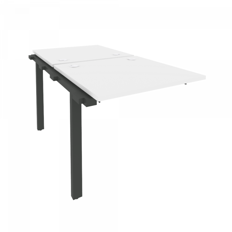 Onix Наборный элемент рабочей станции на м/к O.M-2.NRS-0.8 Белый Бриллиант/Металл Антрацит 780*1635*