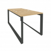 Onix Рабочая станция на О-образном м/к O.MO-D.RS-2.0.8 Тиквуд Светлый/Металл Антрацит 780*1635*750
