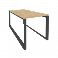 Onix Рабочая станция на О-образном м/к O.MO-D.RS-2.0.8 Тиквуд Светлый/Металл Антрацит 780*1635*750