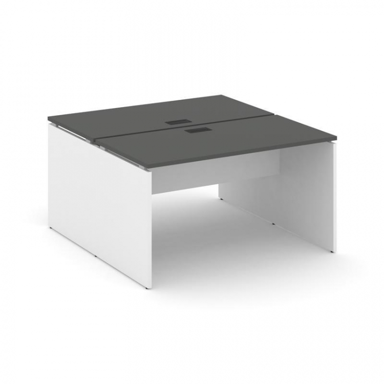 Style Project Рабочая станция 2-х сторон. SN-D.DRS-021 Антрацит/Белый/Черная Заглушка 980*1632*750