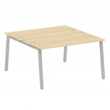 Metal System Рабочая станция на А-образном м/к БА.РАС-СП-2.3 Акация Лорка/Металл Серый 1400*1475*750