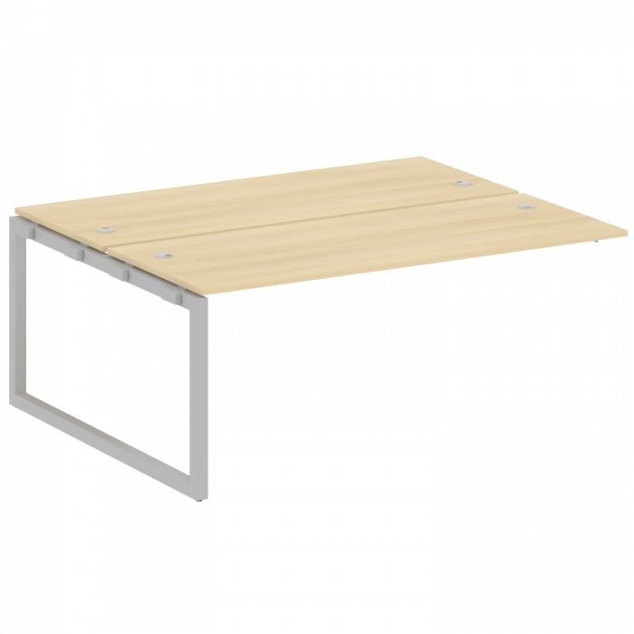 Metal System Quattro Проходной элемент рабочей станции на О-образном м/к 50БО.ПРС-СП-2.5 Акация Лорк