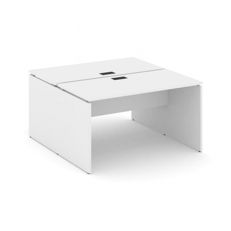 Style Project Рабочая станция 2-х сторон. SN-D.DRS-002 Белый/Черная Заглушка 1180*1232*750