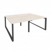Onix Рабочая станция на О-образном м/к O.MO-D.RS-4.1.8 Денвер Светлый/Металл Антрацит 1960*1635*750