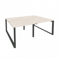 Onix Рабочая станция на О-образном м/к O.MO-D.RS-4.1.8 Денвер Светлый/Металл Антрацит 1960*1635*750