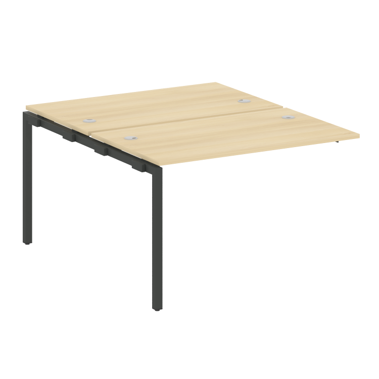 Metal System Quattro Проходной элемент рабочей станции на П-образном м/к 40БП.ПРС-СП-2.2 Акация Лорк