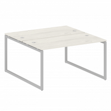 Metal System Quattro Рабочая станция на О-образном м/к 40БО.РАС-СП-2.3 Дуб Наварра/Металл Серый 1400