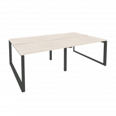 Onix Рабочая станция на О-образном м/к O.MO-D.RS-4.2.7 Денвер Светлый/Металл Антрацит 2360*1475*750