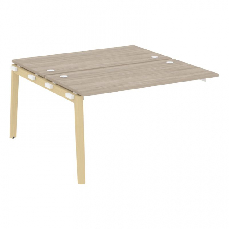 Onix Wood Наборный эл. раб. станции OW.2.NRS-3.7 Дуб Аттик/Дуб Светлый/Металл Белый 1380*1475*750