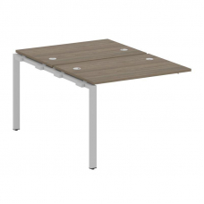 Metal System Проходной элемент рабочей станции на П-образном м/к БП.ПРС-СП-2.1 Вяз Благородный/Метал