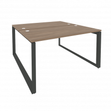 Onix Рабочая станция на О-образном м/к O.MO-D.RS-2.3.7 Дуб Аризона/Металл Антрацит 1380*1475*750