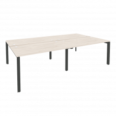 Onix Рабочая станция на П-образном м/к O.MP-D.RS-4.3.8 Денвер Светлый/Металл Антрацит 2760*1635*750