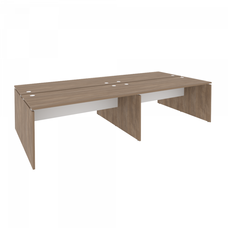 Onix Рабочая станция O.D.RS-4.4.7 Дуб Аризона/Белый Бриллиант 3160*1475*750