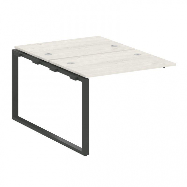 Metal System Проходной элемент рабочей станции на О-образном м/к БО.ПРС-СП-2.1 Дуб Наварра/Металл Ан