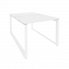 Onix Рабочая станция на О-образном м/к O.MO-D.RS-2.1.7 Белый Бриллиант/Металл Белый 980*1475*750