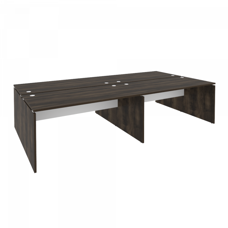 Onix Рабочая станция O.D.RS-4.4.8 Дуб Мали/Белый Бриллиант 3160*1635*750