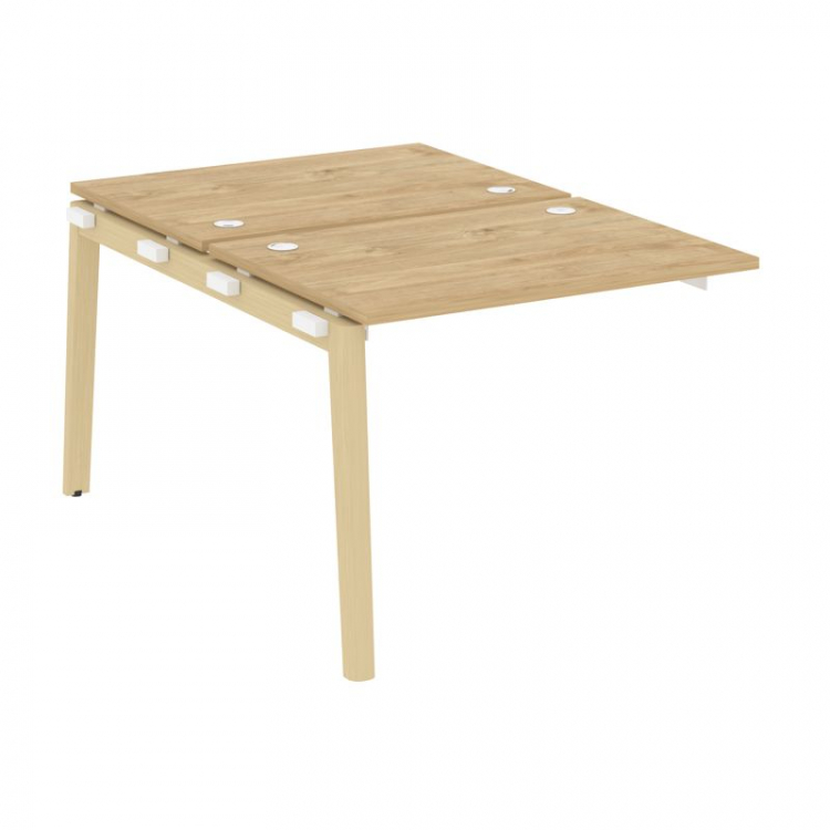 Onix Wood Наборный эл. раб. станции OW.2.NRS-1.7 Тиквуд Светлый/Дуб Светлый/Металл Белый 980*1475*75