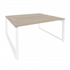 Onix Рабочая станция на О-образном м/к O.MO-D.RS-2.4.7 Дуб Аттик/Металл Белый 1580*1475*750