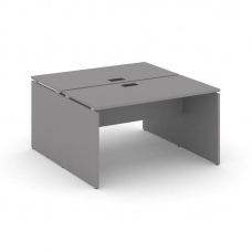 Стайл Проджект Рабочая станция двухсторонняя SN-D.DRS-021 Серый Пепел/Черный Заглушка 980*1632*750