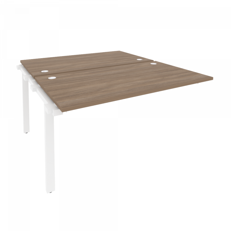 Onix Наборный элемент рабочей станции на м/к O.M-2.NRS-3.8 Дуб Аризона/Металл Белый 1380*1635*750