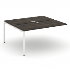 Concept Двойной наборный элемент рабочей станциии CN.DNRS-004 Дуб Мали/Металл Белый 1580*1480*750