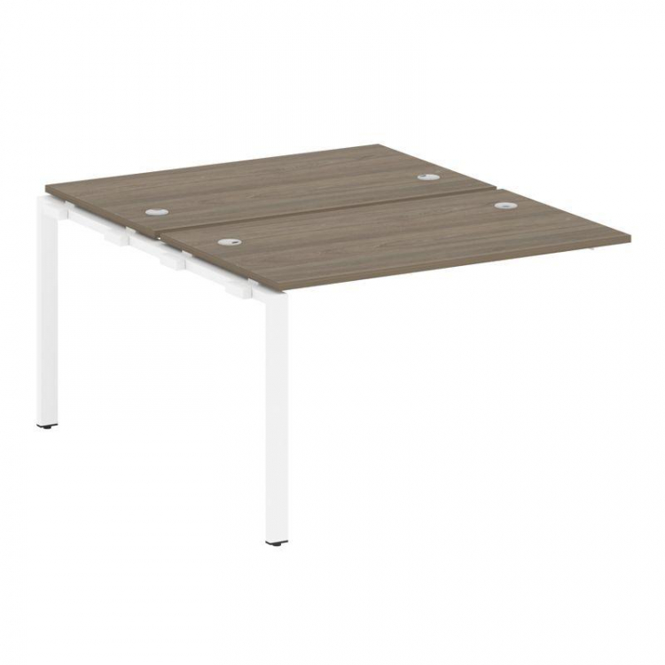 Metal System Проходной элемент рабочей станции на П-образном м/к БП.ПРС-СП-2.2 Вяз Благородный/Метал