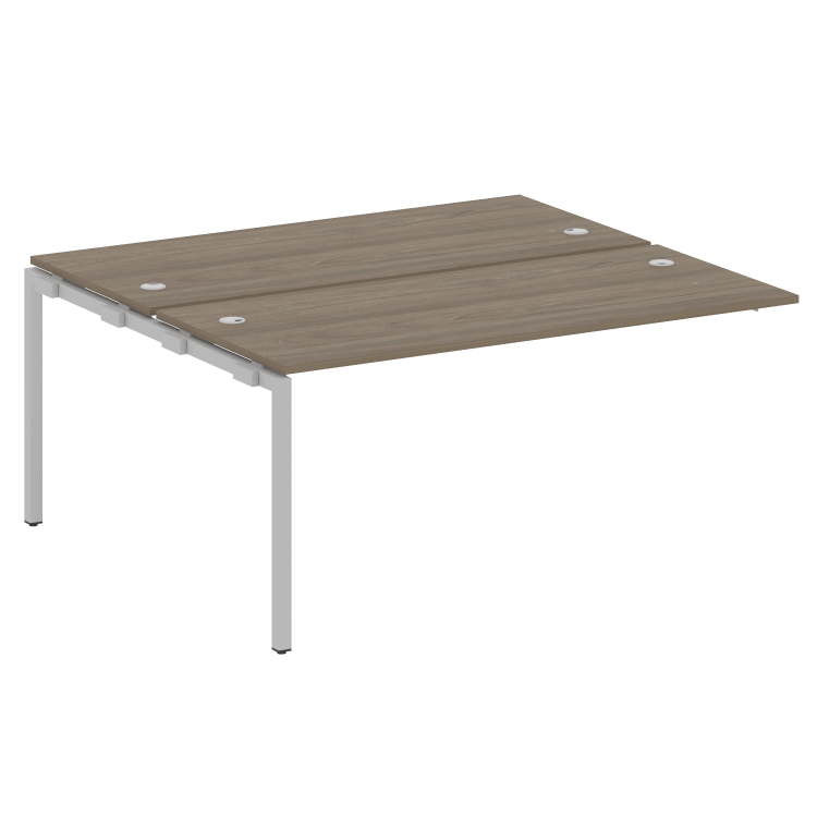 Metal System Quattro Проходной элемент рабочей станции на П-образном м/к 40БП.ПРС-СП-2.4 Вяз Благоро