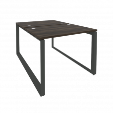 Onix Рабочая станция на О-образном м/к O.MO-D.RS-2.1.7 Дуб Мали/Металл Антрацит 980*1475*750