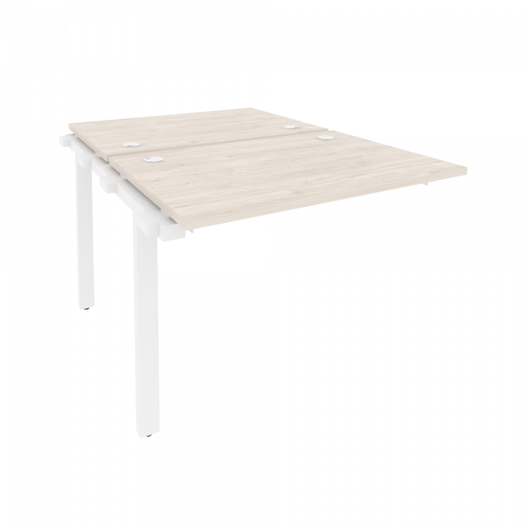 Onix Наборный элемент рабочей станции на м/к O.M-2.NRS-1.7 Денвер Светлый/Металл Белый 980*1475*750