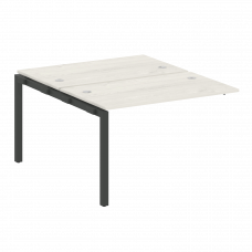 Metal System Quattro Проходной элемент рабочей станции на П-образном м/к 50БП.ПРС-СП-2.2 Дуб Наварра