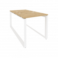 Onix Рабочая станция на О-образном м/к O.MO-D.RS-2.0.7 Тиквуд Светлый/Металл Белый 780*1475*750
