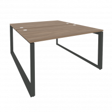 Onix Рабочая станция на О-образном м/к O.MO-D.RS-2.3.8 Дуб Аризона/Металл Антрацит 1380*1635*750