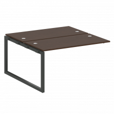 Metal System Quattro Проходной элемент рабочей станции на О-образном м/к 50БО.ПРС-СП-2.3 Венге Цаво/