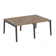 Onix Wood Рабочая станция OW.D.RS-4.1.7 Дуб Аризона/Дуб Темный/Металл Антрацит 1960*1475*750