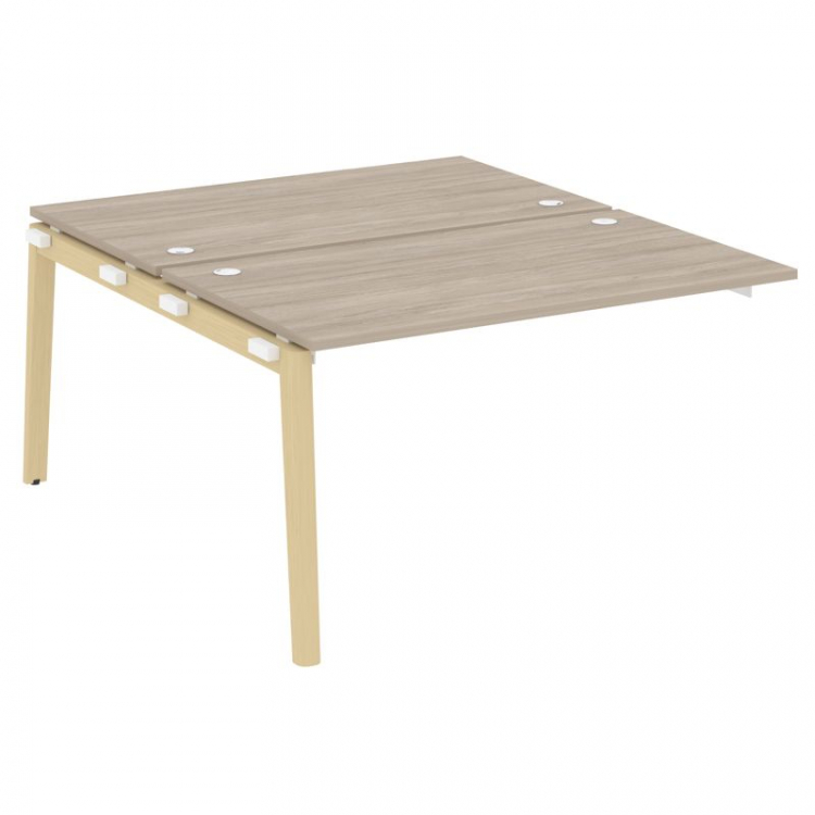 Onix Wood Наборный эл. раб. станции OW.2.NRS-3.8 Дуб Аттик/Дуб Светлый/Металл Белый 1380*1635*750